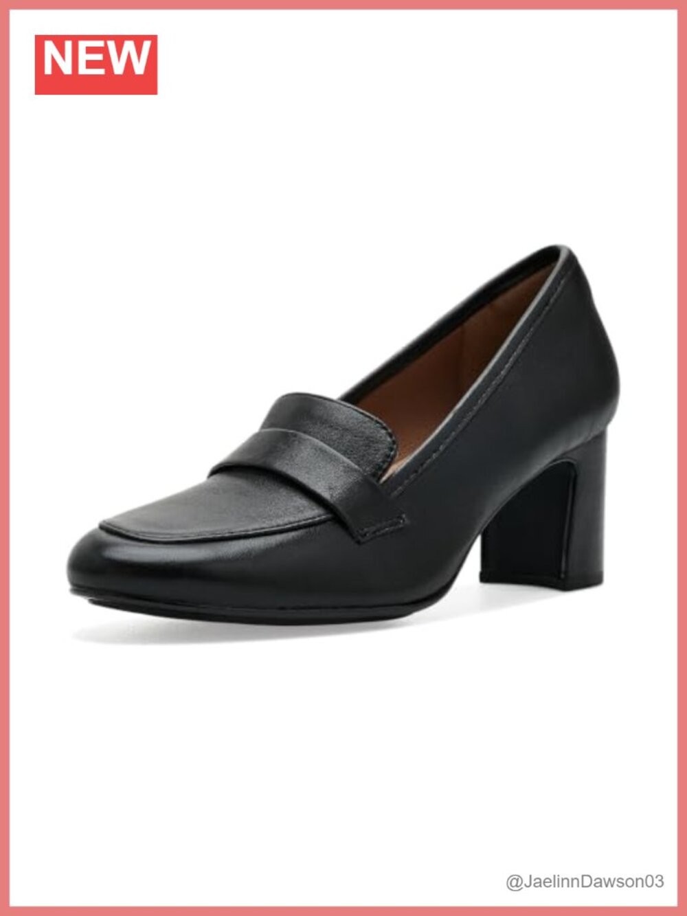 Söfft Amsterdam Women's Leather Dress Loafers Mid Heel 2.5"